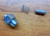 Back Up Nut, Stud & Back Up Spring for Hobart 5212, 5214 & 5216 Saws. Will also fit on 5514 & 5614 M